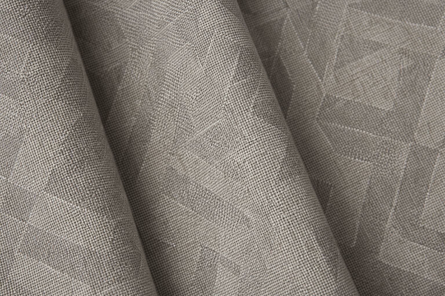 Textured curtain fabric